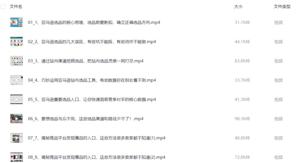 图片[1] - 亚马逊选品技巧课程 - 跨境日记