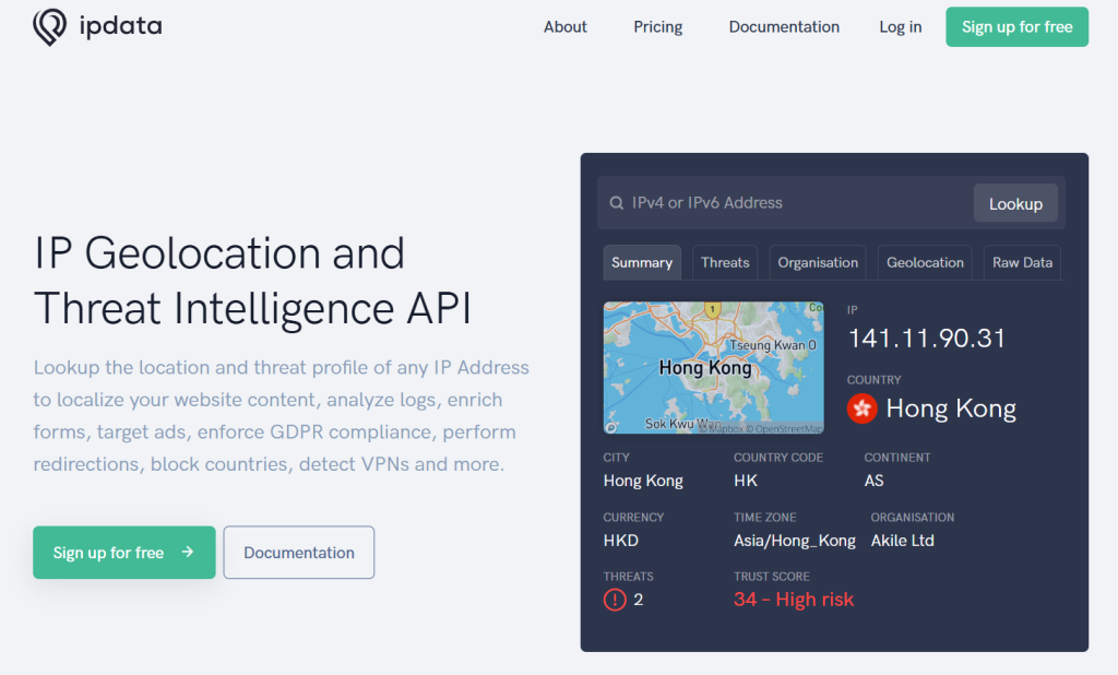 图片[2] - Ipdata 检测你代理是否安全 - 跨境日记