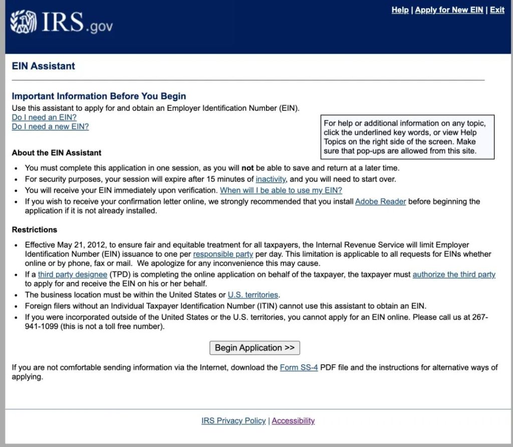 图片[3] - 美国 EIN 申请全流程 - 跨境日记