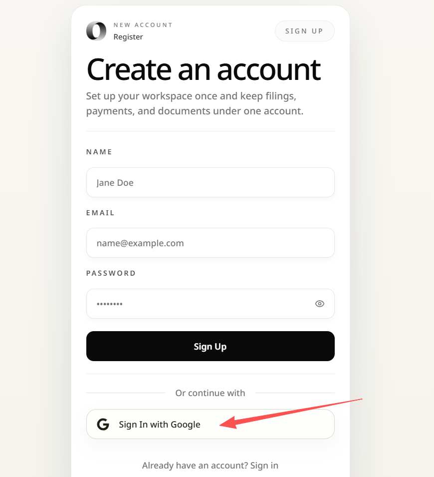 GlobalGo Fast 账号注册