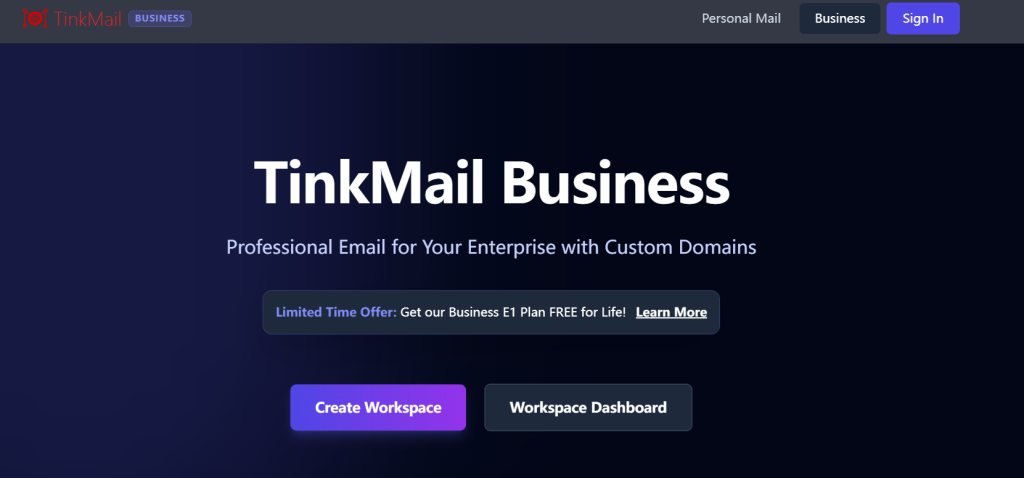 图片[3] - TinkMail – 限时免费企业域名邮箱 - 跨境日记
