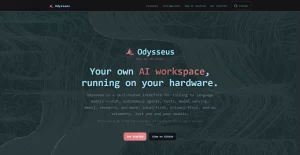 Odysseus AI - 免费开源人工智能工作空间 - 跨境日记